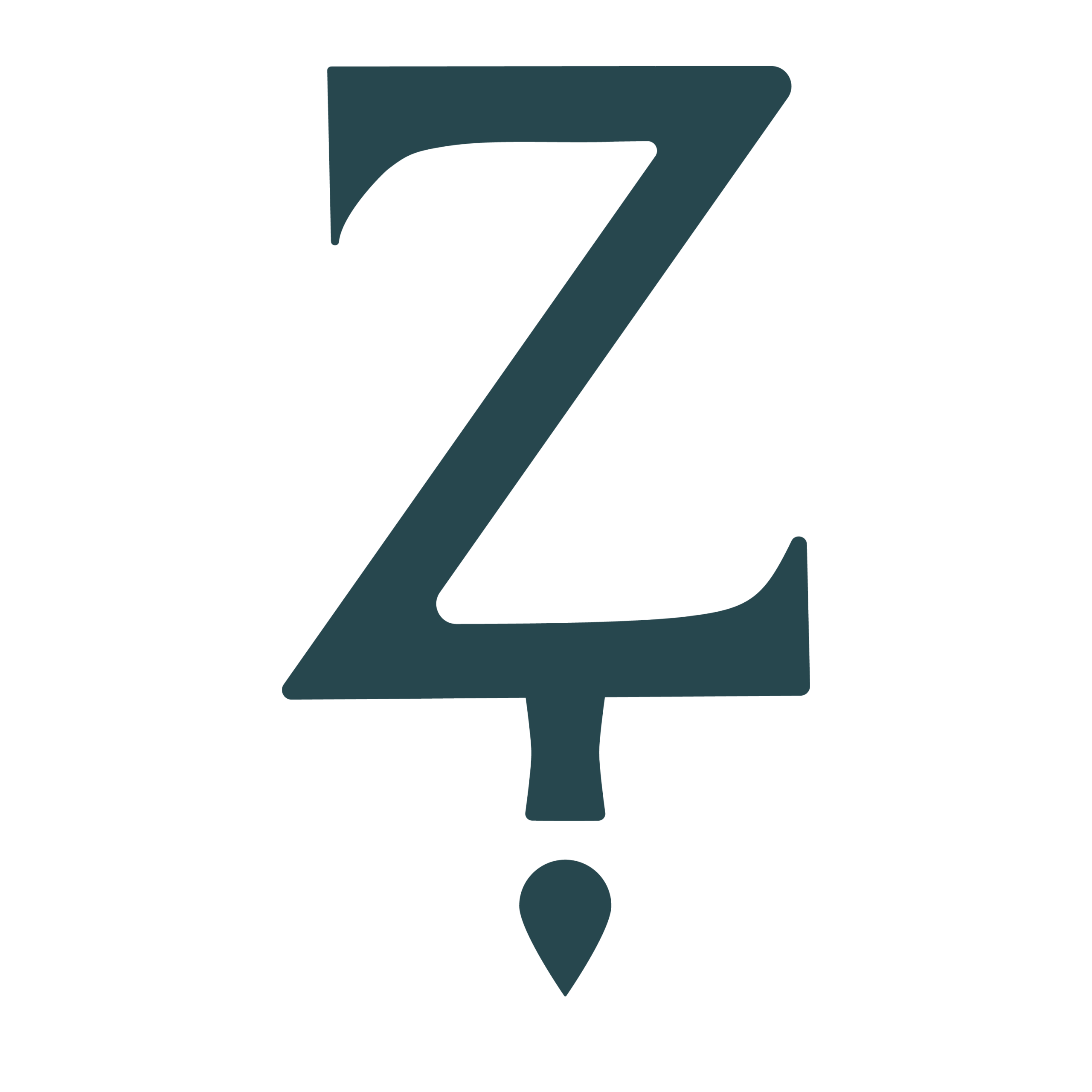 Zepheur logo, dark blue